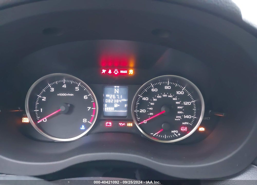 2016 SUBARU CROSSTREK 2.0I PREMIUM VIN: JF2GPABC6G8327622