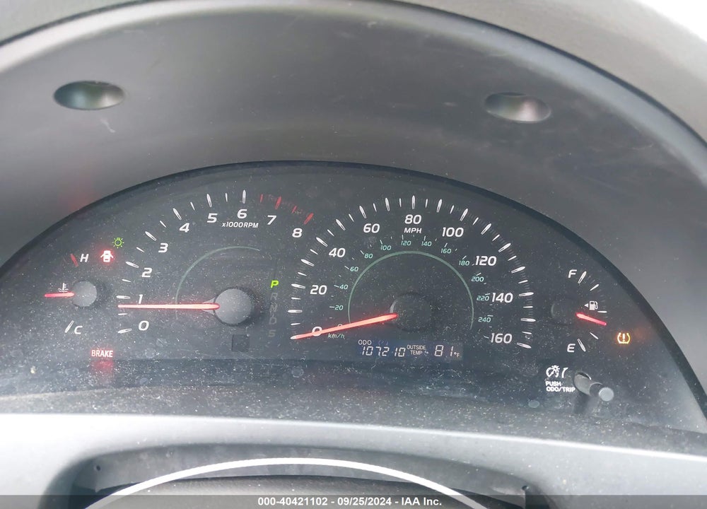 2008 TOYOTA CAMRY LE V6 VIN: 4T1BK46K58U560812