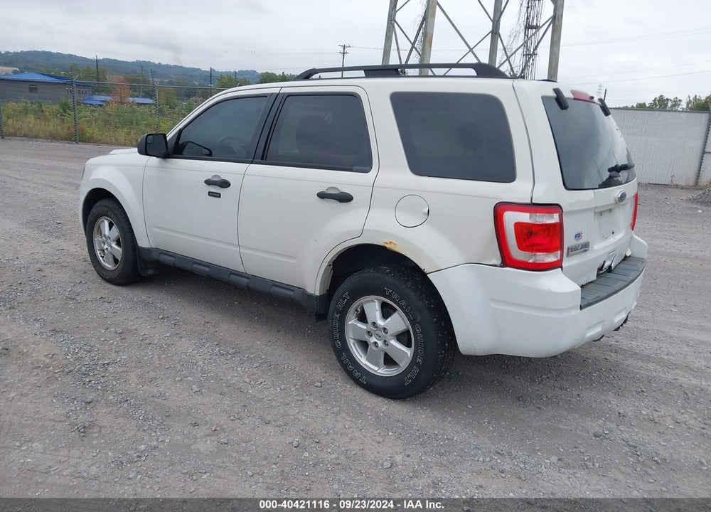 2012 FORD ESCAPE XLT VIN: 1FMCU9DG5CKC62520