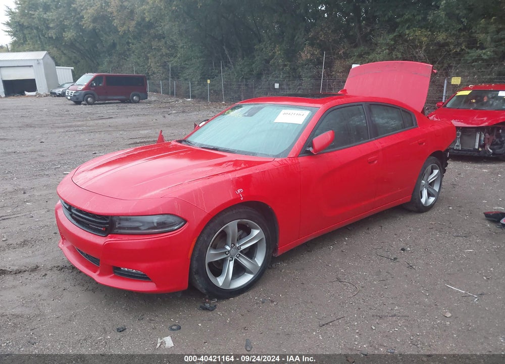 2015 DODGE CHARGER SXT VIN: 2C3CDXHG6FH754055
