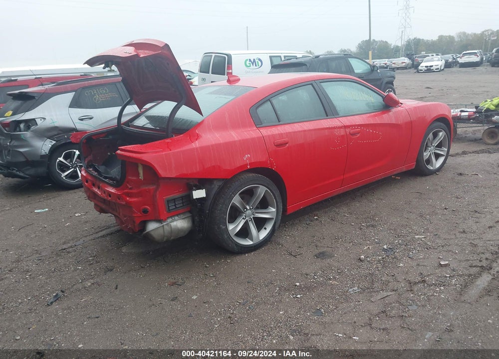 2015 DODGE CHARGER SXT VIN: 2C3CDXHG6FH754055