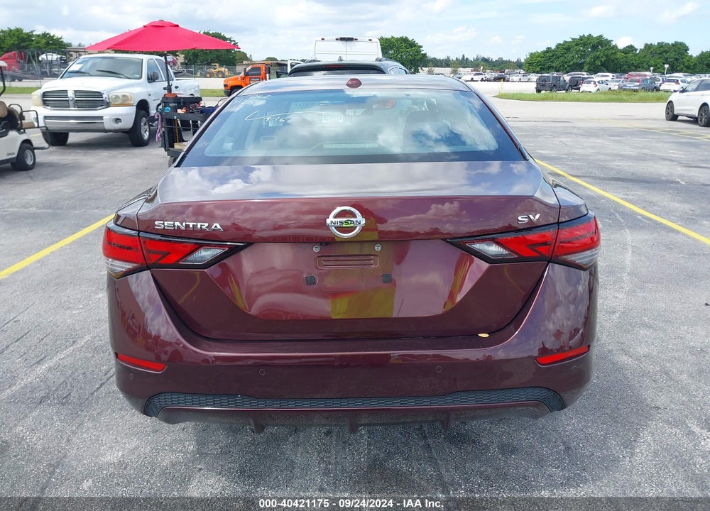 2022 NISSAN SENTRA SV XTRONIC CVT VIN: 3N1AB8CVXNY222632
