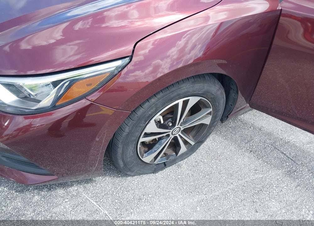 2022 NISSAN SENTRA SV XTRONIC CVT VIN: 3N1AB8CVXNY222632