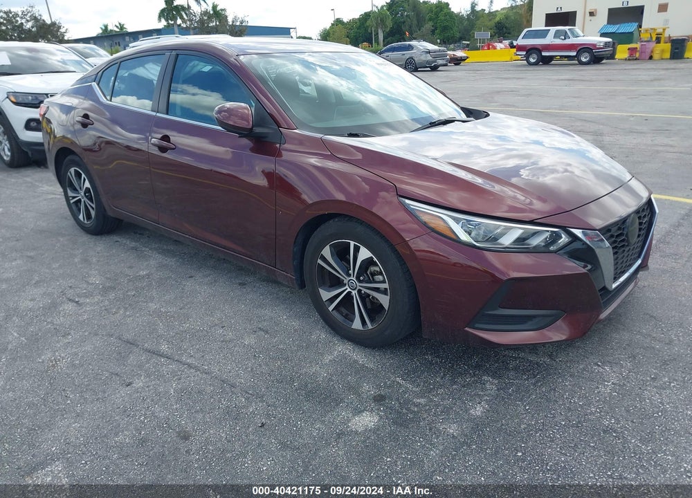 2022 NISSAN SENTRA SV XTRONIC CVT VIN: 3N1AB8CVXNY222632