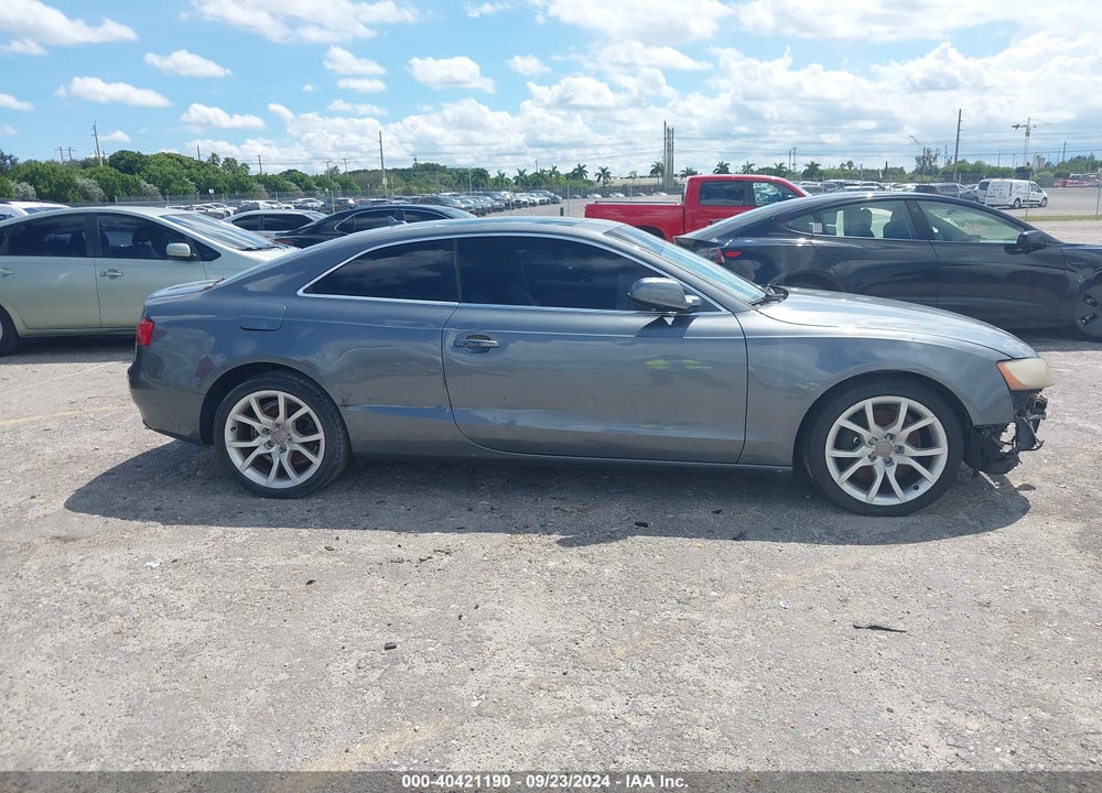 2012 AUDI A5 2.0T PREMIUM VIN: WAUCFAFR2CA001010