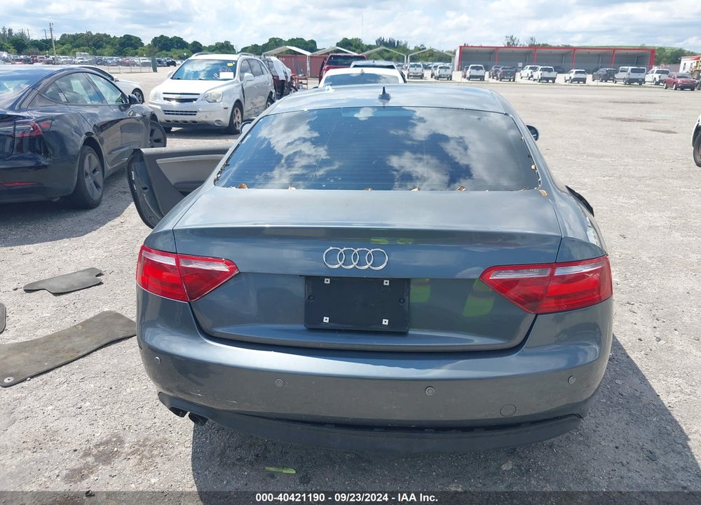 2012 AUDI A5 2.0T PREMIUM VIN: WAUCFAFR2CA001010