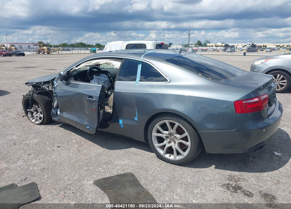 2012 AUDI A5 2.0T PREMIUM VIN: WAUCFAFR2CA001010