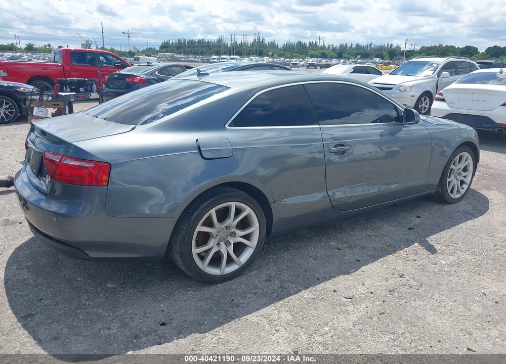2012 AUDI A5 2.0T PREMIUM VIN: WAUCFAFR2CA001010