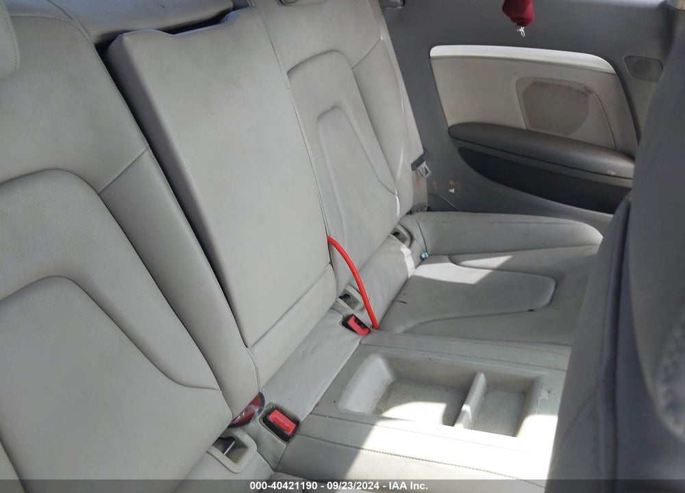 2012 AUDI A5 2.0T PREMIUM VIN: WAUCFAFR2CA001010