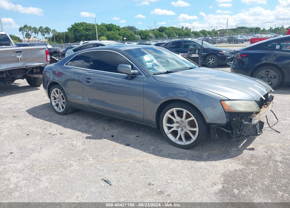2012 AUDI A5 2.0T PREMIUM VIN: WAUCFAFR2CA001010