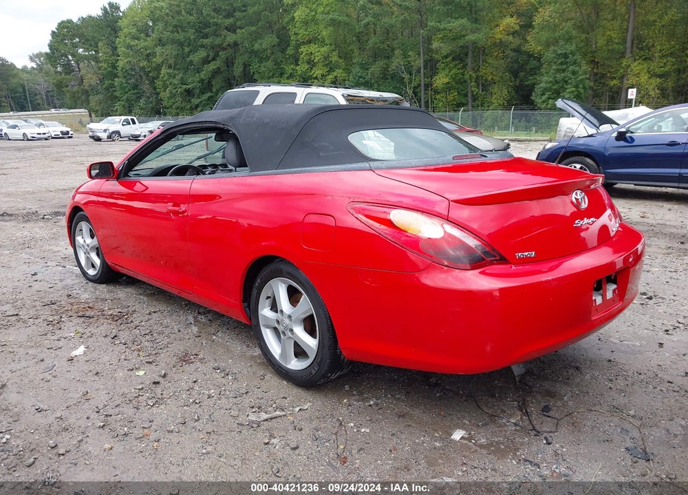 2006 TOYOTA CAMRY SOLARA SLE VIN: 4T1FA38P86U107109