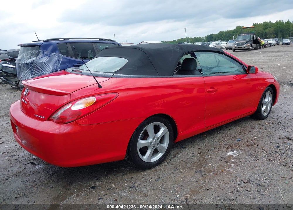 2006 TOYOTA CAMRY SOLARA SLE VIN: 4T1FA38P86U107109