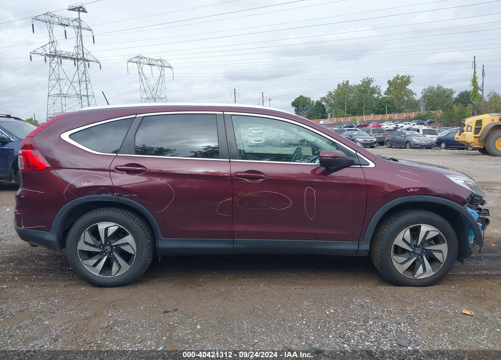 2016 HONDA CR-V TOURING VIN: 5J6RM4H93GL070357