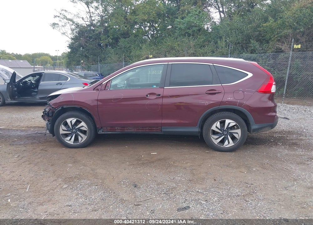 2016 HONDA CR-V TOURING VIN: 5J6RM4H93GL070357