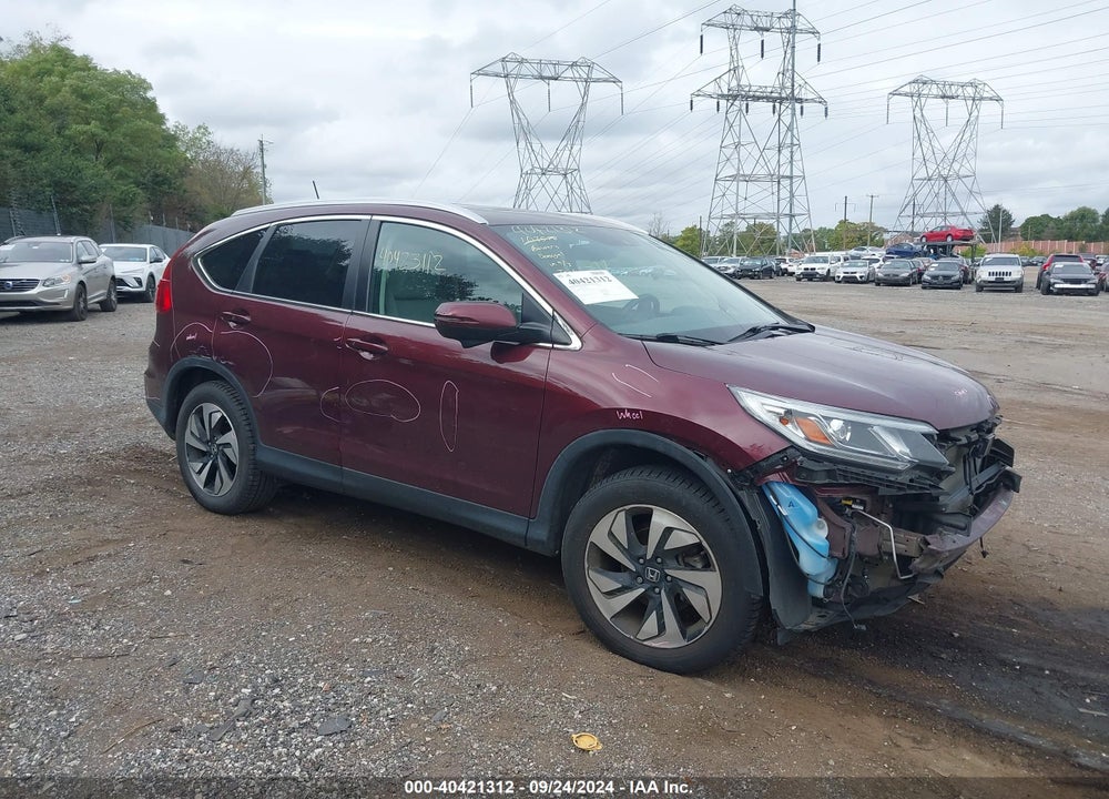 2016 HONDA CR-V TOURING VIN: 5J6RM4H93GL070357