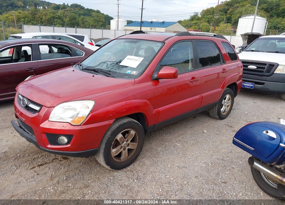 2009 KIA SPORTAGE EX V6 VIN: KNDJE723597637671