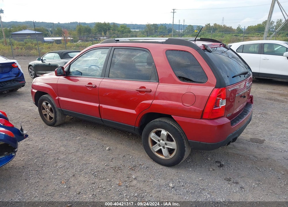 2009 KIA SPORTAGE EX V6 VIN: KNDJE723597637671