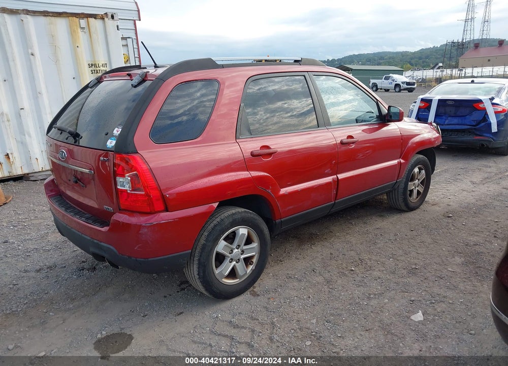 2009 KIA SPORTAGE EX V6 VIN: KNDJE723597637671