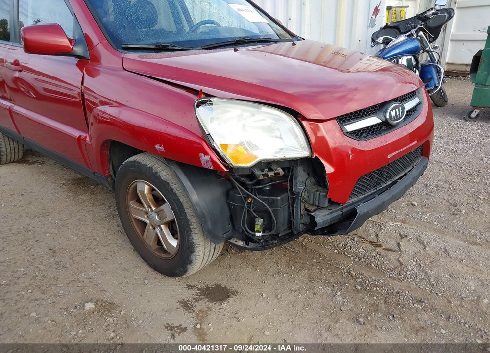 2009 KIA SPORTAGE EX V6 VIN: KNDJE723597637671