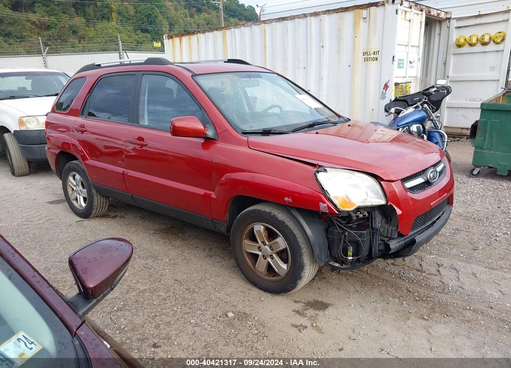 2009 KIA SPORTAGE EX V6 VIN: KNDJE723597637671