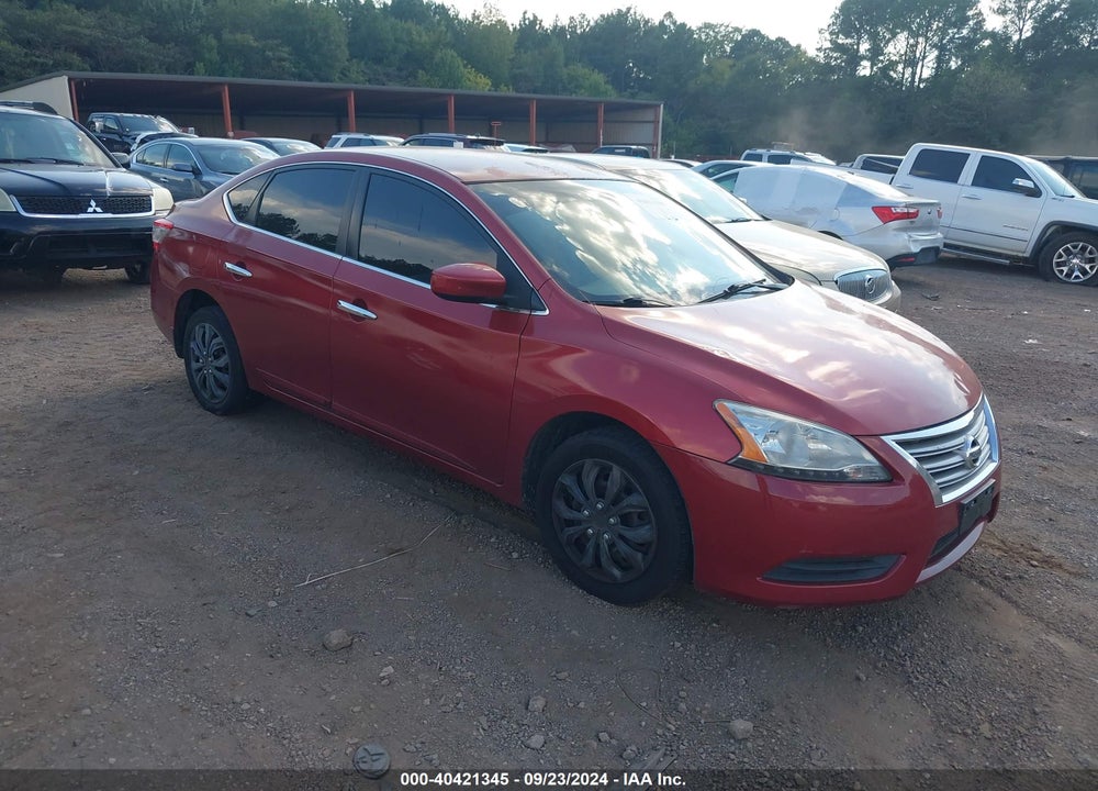 2014 NISSAN SENTRA SV VIN: 3N1AB7AP1EY305297