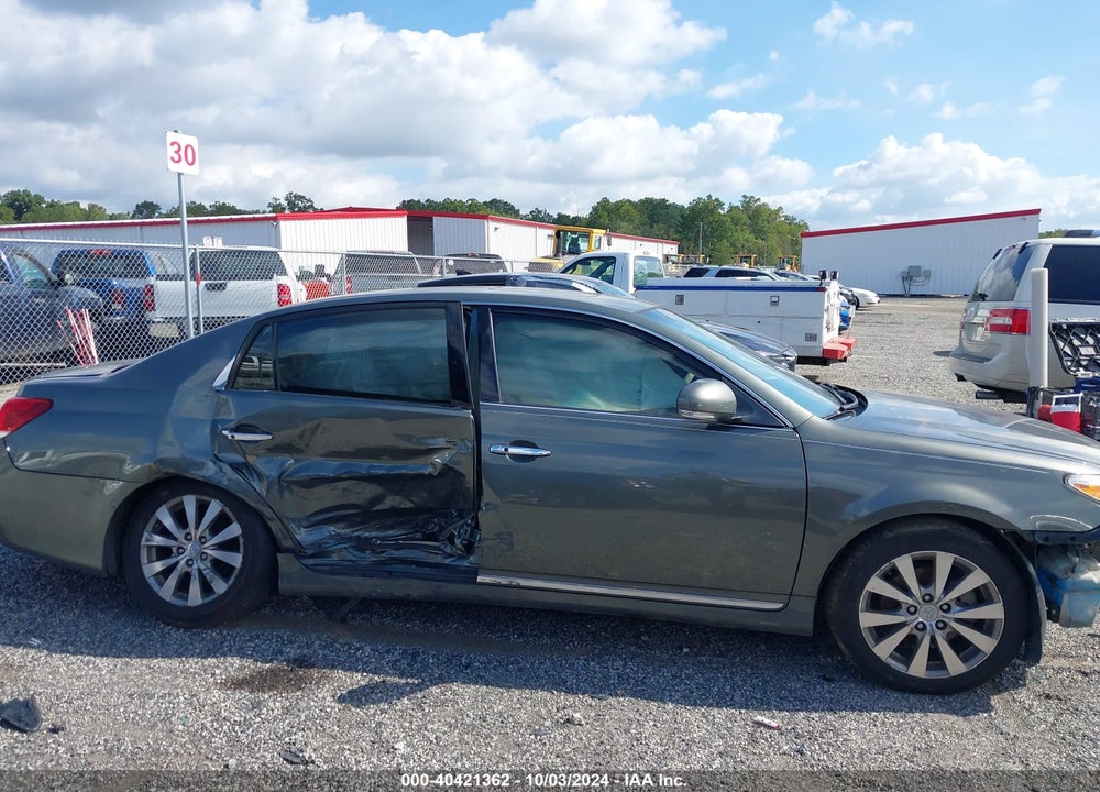 2011 TOYOTA AVALON LIMITED VIN: 4T1BK3DB3BU377770