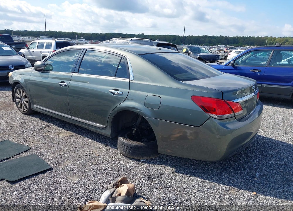 2011 TOYOTA AVALON LIMITED VIN: 4T1BK3DB3BU377770