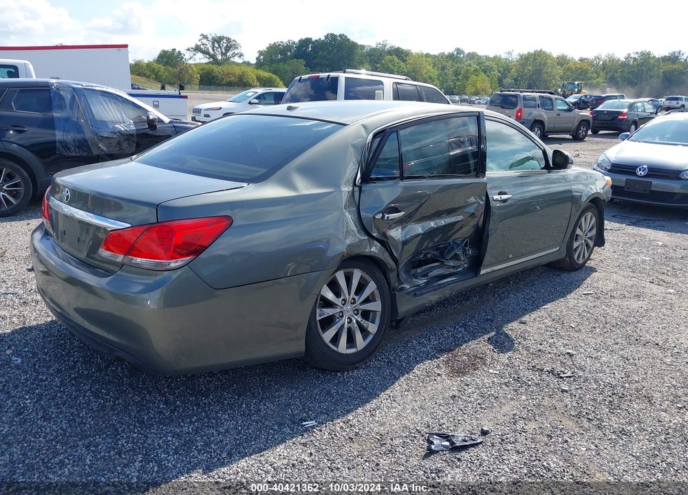 2011 TOYOTA AVALON LIMITED VIN: 4T1BK3DB3BU377770