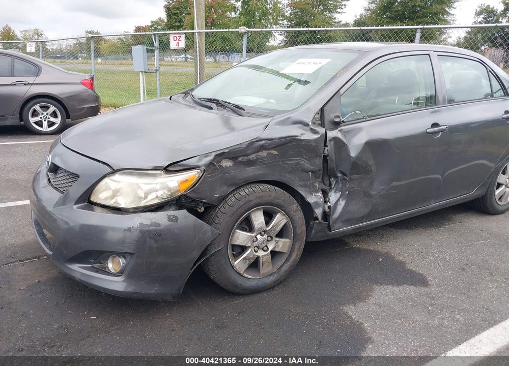2009 TOYOTA COROLLA LE VIN: JTDBL40E49J028197