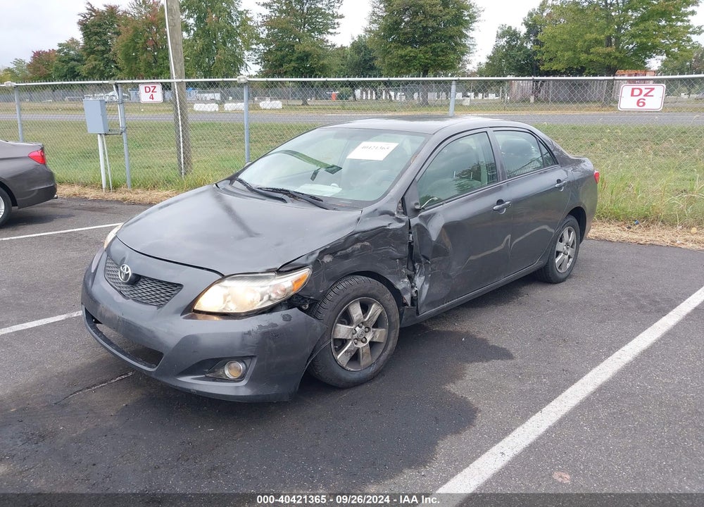 2009 TOYOTA COROLLA LE VIN: JTDBL40E49J028197