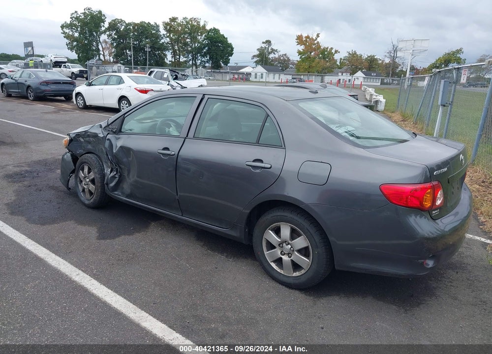 2009 TOYOTA COROLLA LE VIN: JTDBL40E49J028197