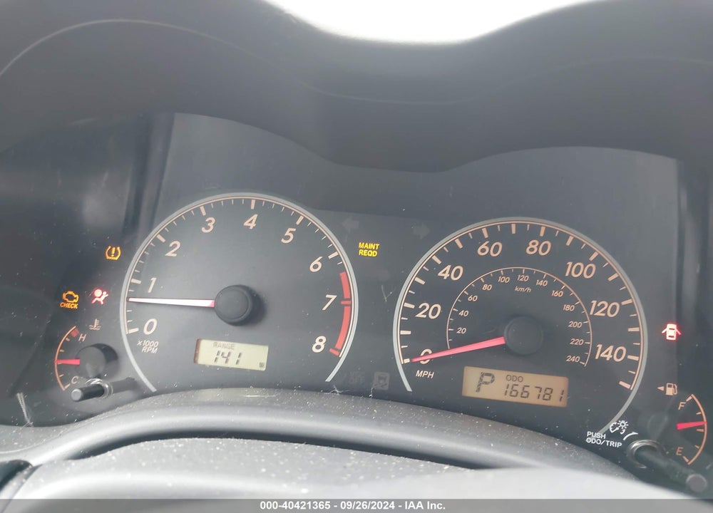 2009 TOYOTA COROLLA LE VIN: JTDBL40E49J028197