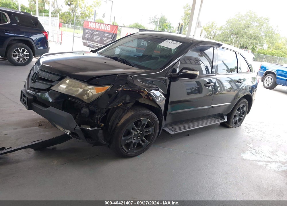 2007 ACURA MDX TECHNOLOGY PACKAGE VIN: 2HNYD28327H513719