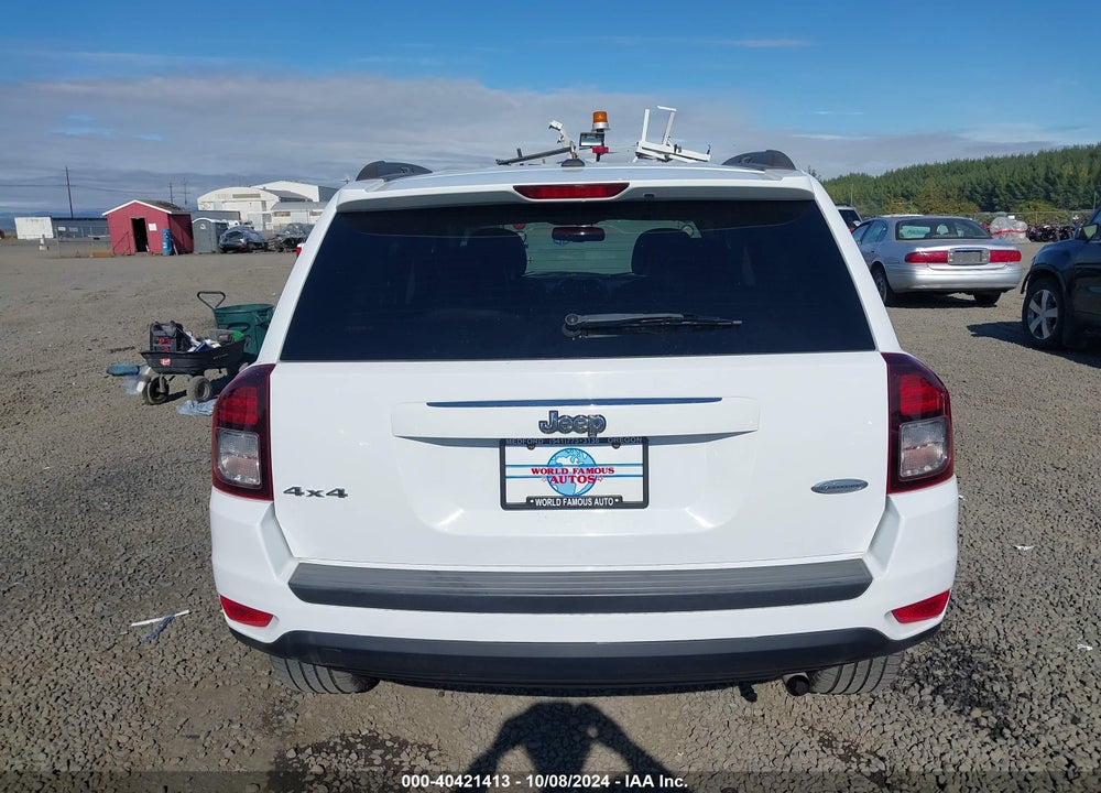 2016 JEEP COMPASS VIN: 1C4NJDEB2GD757070
