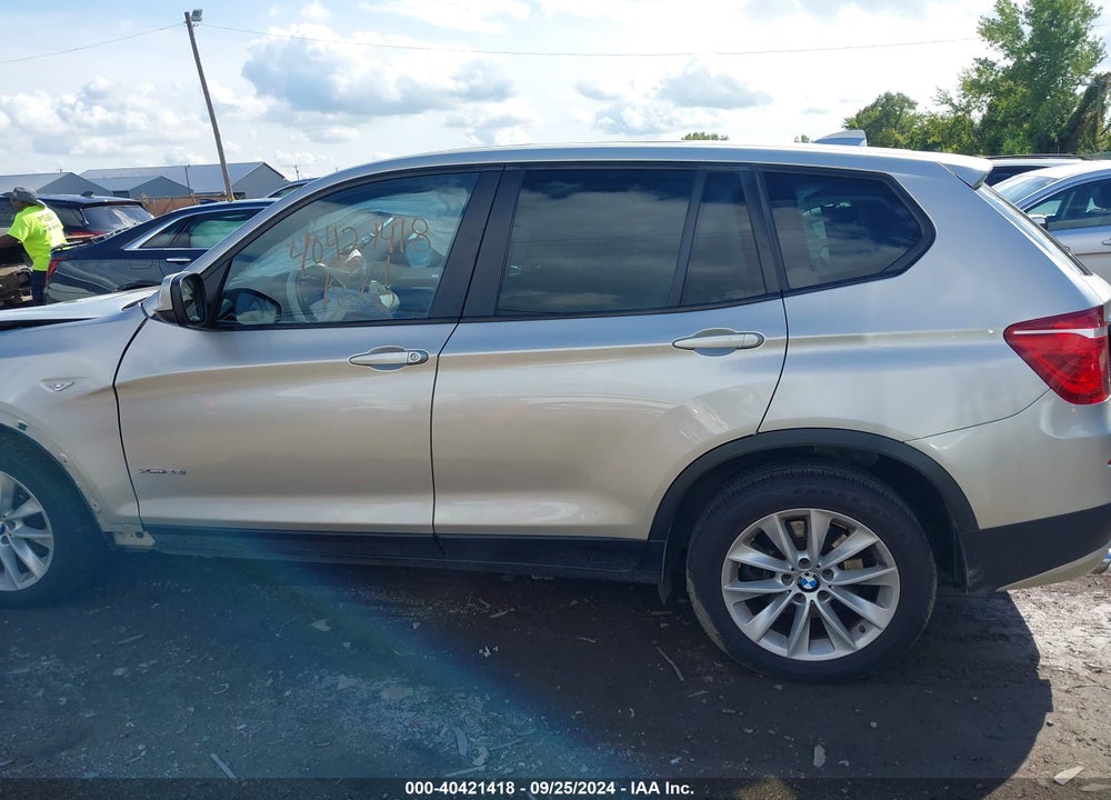 2013 BMW X3 XDRIVE28I VIN: 5UXWX9C53D0A26178