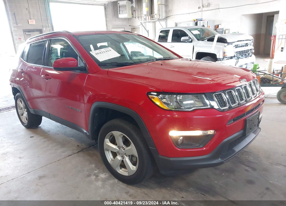 2018 JEEP COMPASS LATITUDE 4X4 VIN: 3C4NJDBB6JT180615