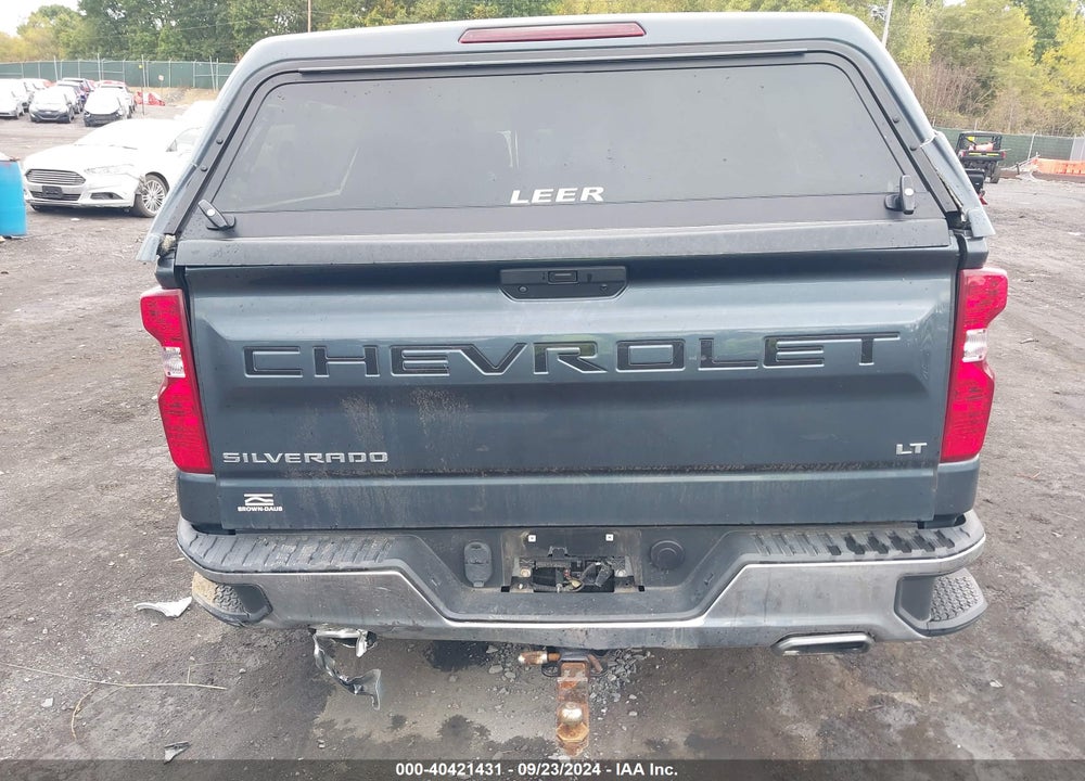 2020 CHEVROLET SILVERADO 1500 4WD SHORT BED LT VIN: 3GCUYDED4LG427176