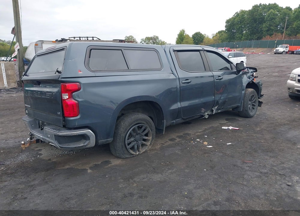 2020 CHEVROLET SILVERADO 1500 4WD SHORT BED LT VIN: 3GCUYDED4LG427176