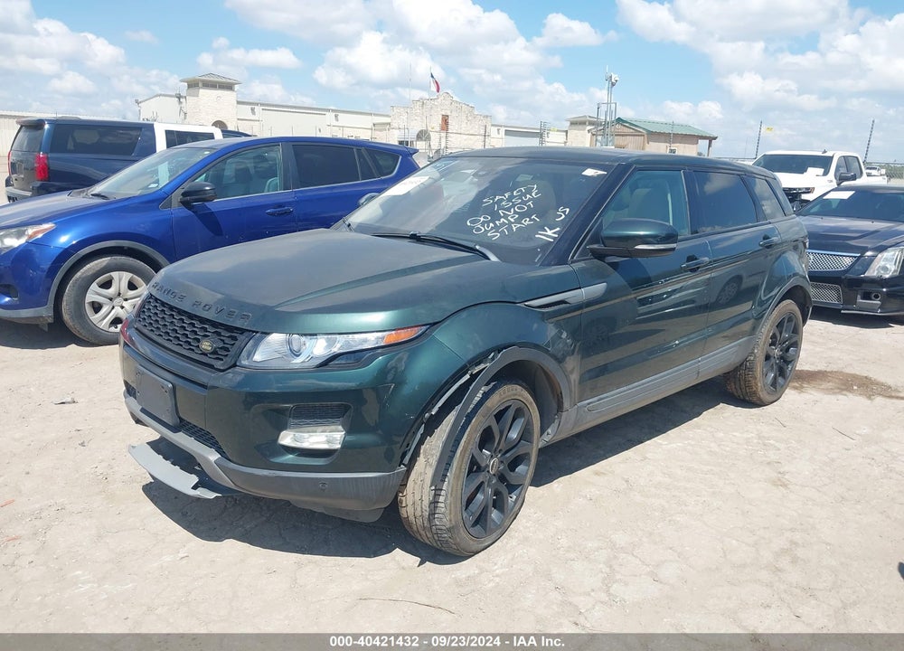2012 LAND ROVER RANGE ROVER EVOQUE PURE PLUS VIN: SALVP2BG1CH674311