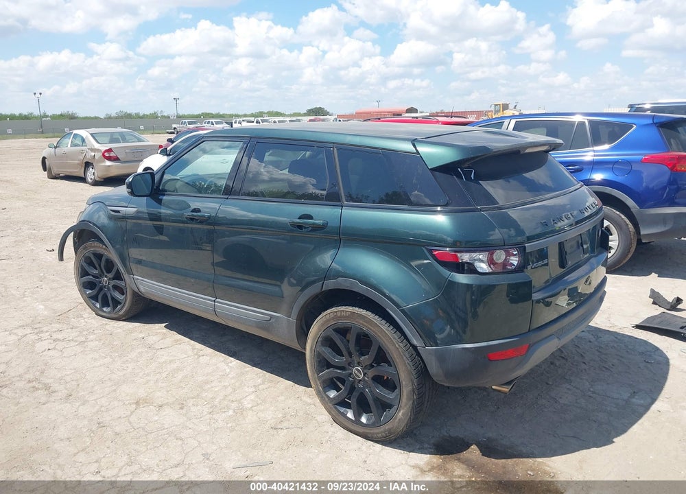 2012 LAND ROVER RANGE ROVER EVOQUE PURE PLUS VIN: SALVP2BG1CH674311