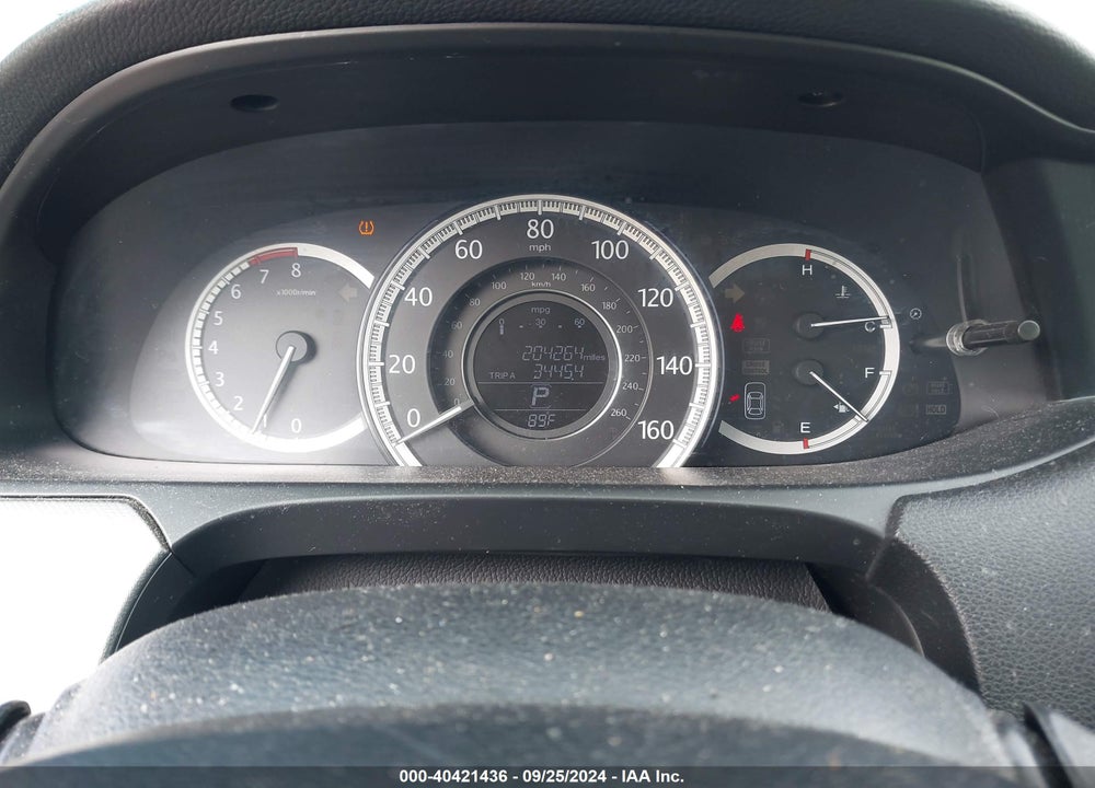 2013 HONDA ACCORD LX VIN: 1HGCR2F39DA119733