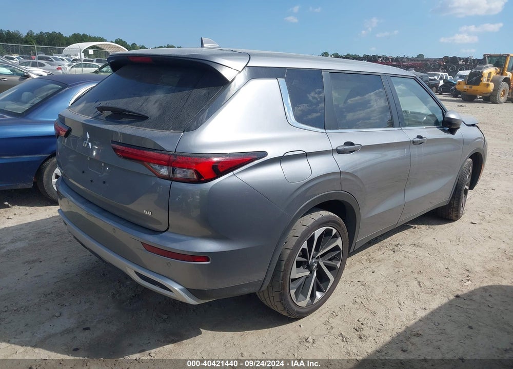 2024 MITSUBISHI OUTLANDER SE 2.5 2WD/SE BLACK EDITION S-AWC/SE BLACK EDITION W/PANO ROOF VIN: JA4J3VA87RZ016261