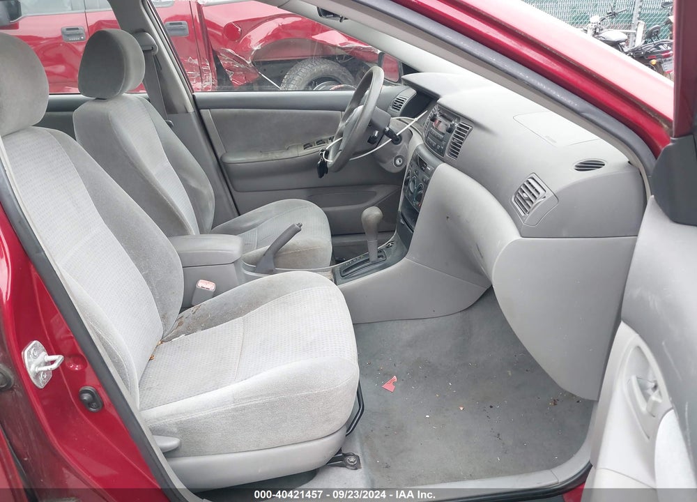 2008 TOYOTA COROLLA CE VIN: 2T1BR32E28C901252