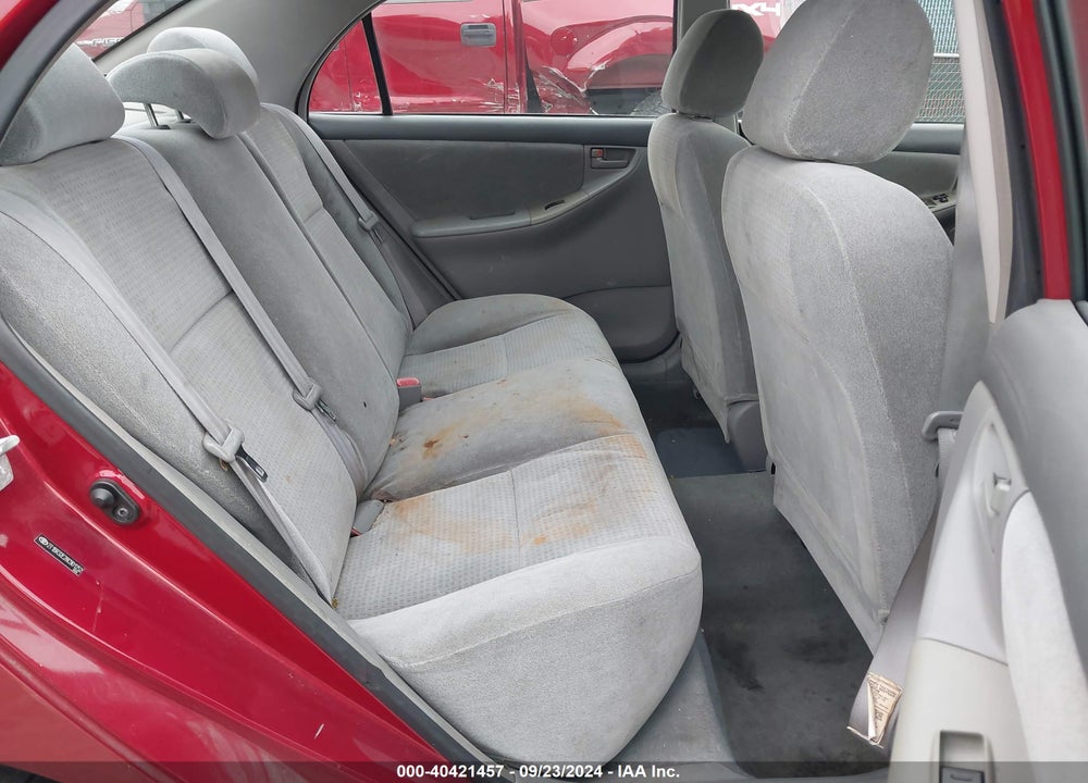 2008 TOYOTA COROLLA CE VIN: 2T1BR32E28C901252