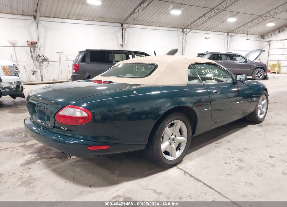 1999 JAGUAR XK8 VIN: SAJGX2043XC036543