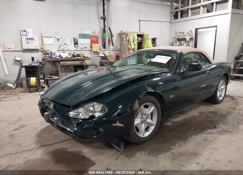 1999 JAGUAR XK8 VIN: SAJGX2043XC036543