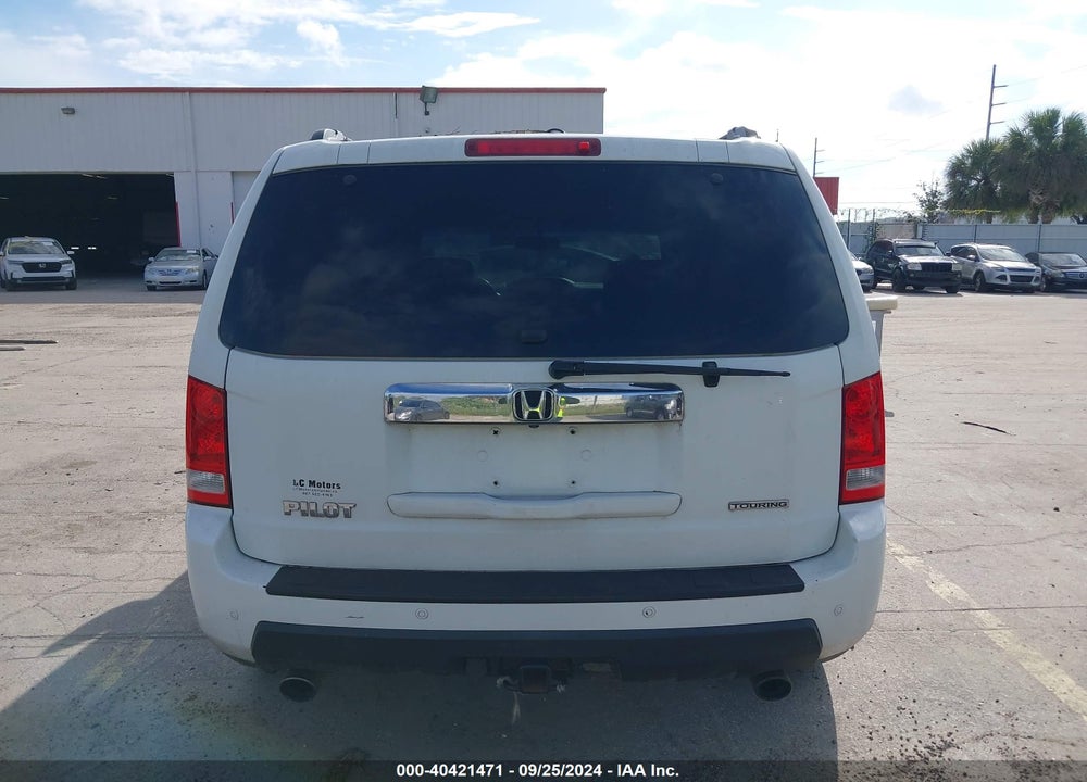 2009 HONDA PILOT TOURING VIN: 5FNYF38839B022764