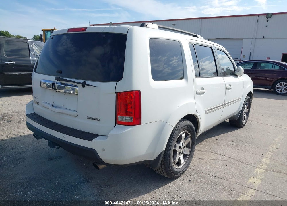 2009 HONDA PILOT TOURING VIN: 5FNYF38839B022764