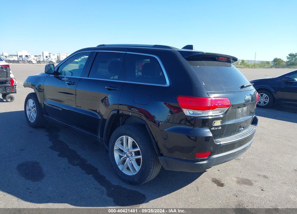 2017 JEEP GRAND CHEROKEE LAREDO 4X4 VIN: 1C4RJFAG2HC841380