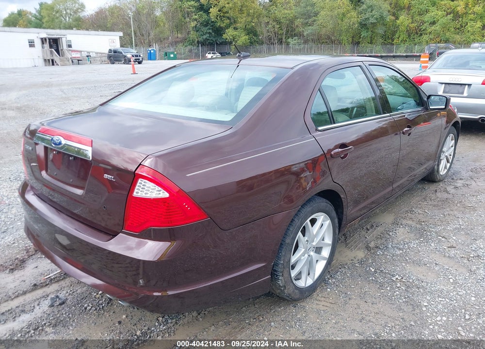 2012 FORD FUSION SEL VIN: 3FAHP0JA6CR211395